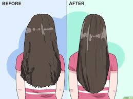 Lieber glattes oder doch lieber gelocktes haar? Verhindern Dass Haare Sich Bei Feuchtigkeit Locken 12 Schritte Mit Bildern Wikihow