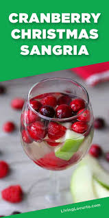 Cranberry Raspberry Christmas Sangria Recipe Cranberry Sangria Easy Sangria Recipes Christmas Sangria Recipes