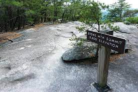 Stone Mountain State Park Trail Map Hiking In Stone Mountain State Park