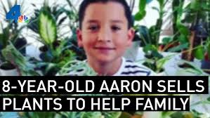 8-Year-Old Aaron Sells Succulents to Help Family