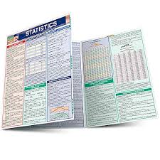 Statistics Laminate Reference Chart Parameters Variables