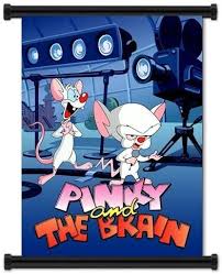 Pinky and the brain cartoon car bumper window locker sticker decal 3x6. Amazon Com Pinky And The Brain Cartoon Fabric Wall Scroll Poster 16 X21 Inches Prints Posters Prints
