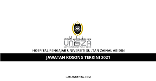Sekiranya anda, seorang warganegara malaysia yang cukup syarat kelayakan dan berumur tidak kurang daripada 18 tahun pada tarikh tutup iklan jawatan adalah dipelawa untuk memohon bagi mengisi kekosongan jawatan tetap atau kontrak yang diiklankan. Jawatan Kosong Hospital Pengajar Universiti Sultan Zainal Abidin Unisza Laman Kerja