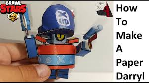 He can dole out all kinds of chill stuff. How To Make A Paper Movable Darryl Brawl Stars Papercraft Toy Easy To Make Papercraft Brawl Stars Youtube