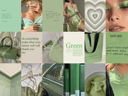 Touch device users, explore by touch or with swipe gestures. 50 Sage Green Wall Collage Kit Aesthetic Sage Green Photo Collage Matcha And Mint Green Pinterest Aesthetic In 2021 Wall Collage Kit Wall Prints Aesthetic Wall Collage