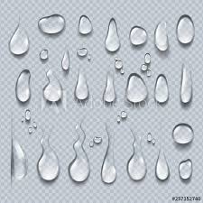 Realistic Water Drops 3d Transparent Condensation Droplets Bubble Collection On Clear Surface Rain Drops Ve In 2020 Water Drop Drawing Rain Drop Drawing Water Drops