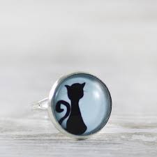 Kara Kedi Halka Halka Mavi Yuzuk Yuzukler Taki Ayarlanabilir Ring Kedi Halka Cadilar Bayrami Halka Online Alisveris Sitesi Joom Da Ucuza Alisveris Yapin