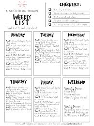3 Week Slim Down Week 2 A Southern Drawl How To Slim Down Clean Eating Plans Three Week Diet Plan