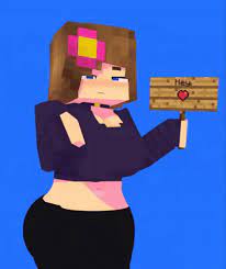 Jenny x random dude | minecraft | slipperyt. Minecraft Jenny Gif Minecraft Jenny Slipperyt Discover Share Gifs In 2021 Minecraft Anime Minecraft Anime Girls Anime Furry