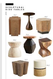 Trend Alert Sculptural Side Tables Room For Tuesday Side Table Rooms Home Decor Trending Side Table