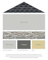 Exterior paint schemes for your charlotte house. Fresh Color Palettes For A Gray Or Black Roof Exterior Paint Colors For House House Paint Exterior House Paint Color Combination