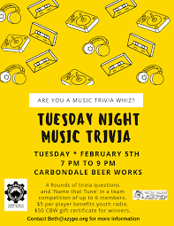 With physical distancing and quarantining taking precedent over social gatherings, trivia night looks completely different than it did earlier this year. Music Trivia Night The Sopris Sun