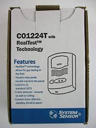 Motion detector security transmitter n8209. System Sensor Co1224t 12 24 Volt 4 Wire System Monitored C02 Carbon Monoxide Detector W Realtest Technology Amazon Com Industrial Scientific
