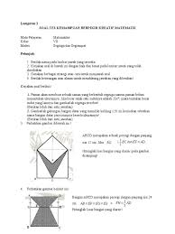 Materi segitiga dan segiempat kelas 7 doc. Contoh Soal Soal Berpikir Kreatif Materi Bangun Datar Segiempat Dan Segitiga Jawabanku Id