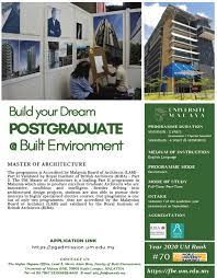 What is a master's degree (mst)? Welcome To Faculty Of Built Environment