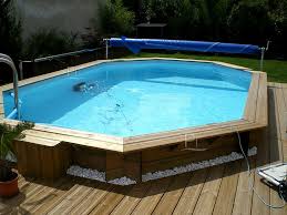 Piscina Fuori Terra In Legno Jardin 815 Above Ground Pool Decks Pool Designs Pool Patio