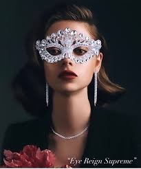 Life's A Masquerade Rhinestone Bling Vintage Mask Collection
