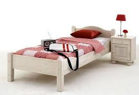 200 cm länge und max. Bett 90x200 Roja Kiefer Massiv Unbehandelt Niedriges Fussteil Casade Mobila