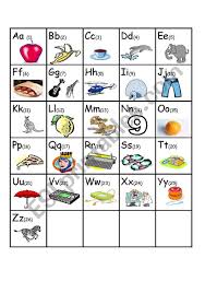 Abc Chart Esl Worksheet By Sheyn