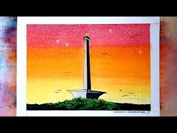 Maybe you would like to learn more about one of these? Menggambar Monas Di Kala Petang Youtube