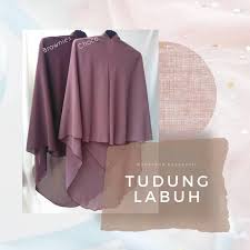 Quick & simple cara memakai tudung bawal jadi shawl labuh simple abc !! Tudung Labuh Bidang 60 Jahit Tengah