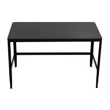 Celebrate your new modern dining table by inviting your friends to a dinner party. 71 Off Modern Black Metal Table With Glass Top Tables