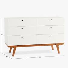 Dressers & chests of drawers to reflect your style and inspire your home. West Elm X Pbt Modern 6 Drawer Wide Dresser Pottery Barn Teen