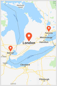 London is situated at 42.98° north latitude, 81.23° west longitude and 251 meters elevation above the sea level. The Definitive Guide To Living In London Ontario