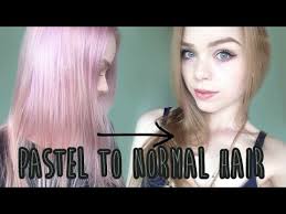 On sale up to 30% off. Dying Back To Natural Colors Pastel To Golden Blonde Youtube