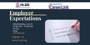 Employer Expectations
