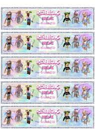 Elige entre fondo blanco, rosa o menta para estas divertidas impresiones digitales de roblox. Roblox Chica Kit Cumpleanos Archivo Digital Personalizado Imprimible Etiquetas De Agradecimiento Etiquetas De Agua Banner Feliz Cumpleanos