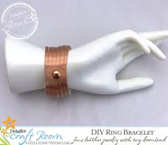 Download Diy Faux Leather Bracelet With Svg Download Pazzles Craft Room