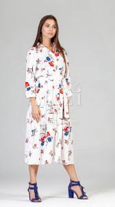 Puantiyeli Boydan Dugmeli Elbise Lacivert Mazi001350 Mazibutik Com 2020 Elbise Midi Elbise Elbise Modelleri
