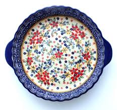 Everyday low prices, save up to 50%. 9 5 Pie Dish With Rim Handles Unikat Signature Color Palette Polish Pottery