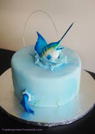 Coolest birthday cakes for kids on the web s largest homemade cake. Marling Fishing Birthday Cake Cakecentral Com