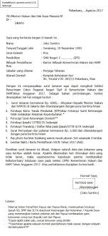 Pesan saya pribadi, jika kamu ingin. Contoh Surat Lamaran Kerja Kementerian Perdagangan 2017 Surat Kerja Hukum