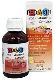 Save on supplements and shop new arrivals today! Pediakid Iron Vitamin B Complex All New Formula Natural Vitamins Mineral Supplement To Help Children With Fatigue Tiredness And Frail Conditions Buy Online In Aruba At Aruba Desertcart Com Productid 14110963