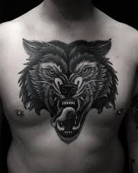 99 Lovely Men Chest Tattoo Ideas That Timeless All Time Wolf Tattoo Traditional Wolf Tattoos Men Tattoos
