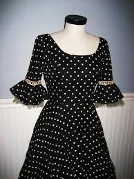 Black And White Polka Dot 1950 S Cocktail Dress Hunnybearvintage Black Polka Dot Dress Dot Dress Vintage Dresses