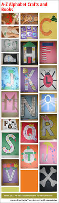 A Z Alphabet Crafts And Books Alfabet Activiteiten Alfabet Knutselen Kleuterschool Alfabet