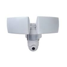 Utilitech Pro 270 Degree 3000 Lumen White Hardwired Integrated Led Motion Activated Flood Light With Timer Lowes Com Flood Lights Buying Camera Led