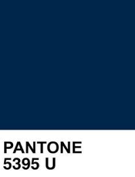 pantone 5395 u blu di prussia color fabric