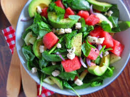2 gute hand voll rucola. Salat Mit Wassermelone 10 Kalorienarme Schnelle Rezepte