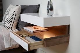 Modern Nightstand Floating Nightstand Floating Night Stand Etsy In 2020 Contemporary Nightstand Bedroom Night Stands Modern Bedside Table
