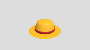 Luffy S Straw Hat 3d Model By Gstv Gstv B6cdcf1