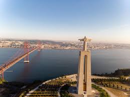 Lissabon, portugal, stadt, städtisch, brücke, sonnenuntergang, dämmerung, jesus christus die vasco da gama brücke, brücke vasco de gama, lissabon, brücke, fluss, die brücke über den. Cristo Rei Statue Von Hinten Mit Ponte 25 De Abril Brucke In Almada Lissabon Creative Commons Bilder