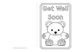 Print coloring pages by moving the cursor over an image and clicking on the printer icon in its upper right corner. Get Well Soon Card Colouring Templates Sb8890 Sparklebox Thank You Cards From Kids Printable Greeting Cards Free Get Well Cards