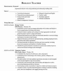 This teaching resume presents a professional image and highlights your suitability, skills and strengths for the teaching job opportunity. Biology Teacher Resume Example Teaching Resumes Livecareer
