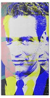 Paul Newman #2 Bath Towel by Retro Movie Posters