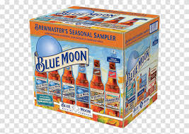 Beers blue moon belgian white ale (1 serving) contains 15g total carbs, 15g net carbs, 0g fat, 2g protein, and 190 calories. Blue Moon Brewing Co Blue Moon Beer Food Ketchup Box Label Transparent Png Pngset Com